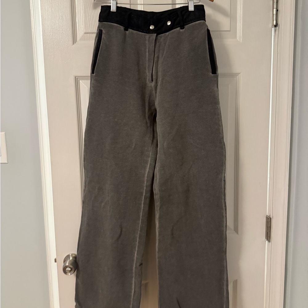 PRINTED ARTWORKS Gray Corduroy trouser